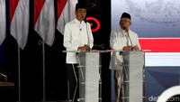 Pada saat itu Jokowi-Maruf mendapat nomor urut 01, menang melawan capres-cawapres 02 Prabowo-Sandi. Agung Pambudhy/Dok. Detikcom.