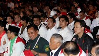 Sejumlah tokoh seperti Muhaimin Iskandar dan Yusril Ihza Mahendra turut hadir menyaksikan debat terakhir Pilpres 2019.