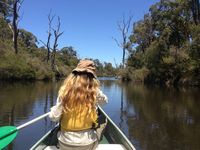 Main kayak di Margaret River (Tourism Western Australia)