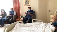 Kondisi kesehatan Ani Yudhoyono menurun dan dirawat intensif di Intensive Care Unit (ICU) National University Hospital (NUH) Singapura. Keluarga setia mendampingi Ani. Ani Yudhoyono wafat pukul 11.50 waktu Singapura, Sabtu (1/6/2019) Foto: Instagram @annisayudhoyono