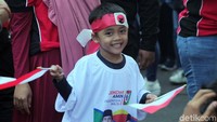 Anak-anak nampak hadir turut meramaikan acara tersebut.