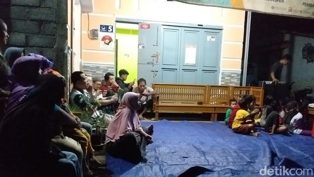 Nobar debat Pilpres 2019 di Banyumas. 