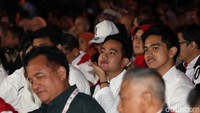 Keluarga Jokowi turut hadir menyaksikan debat pamungkas Pilpres 2019.