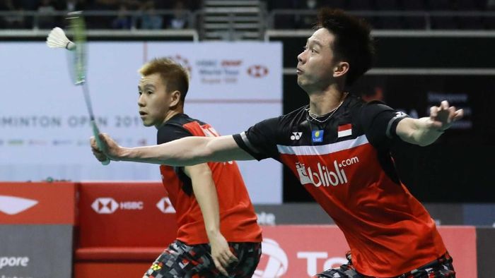 Kevin Sanjaya Sukamuljo/Marcus Fernaldo Gideon (dok. Humas PBSI) Kevin Sanjaya Sukamuljo/Marcus Fernaldo Gideon (dok. Humas PBSI)