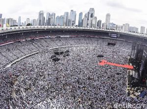 Jokowi Hadiri Konser Putih Bersatu di GBK, Ada Mbah Moen