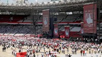 Konser Putih Bersatu yang digagas oleh relawan pasangan capres nomor 01 tersebut nantinya akan dimeriahkan sejumlah artis dan tokoh nasional.