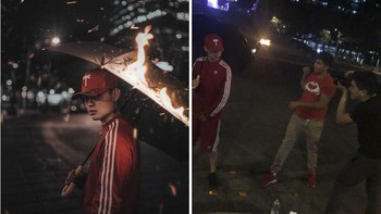 Sebagai seorang fotografer tentu harus bisa membaca kondisi lingkungan serta menentukan angle tepat demi menghasilkan foto keren. (Foto: Instagram/omahi_)