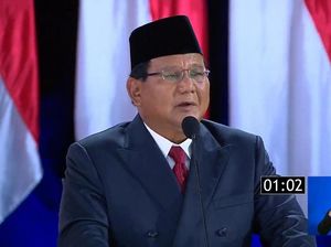 Prabowo Kutip Data Anies: 1 dari 3 Anak di Ibu Kota Tidak Makan Pagi