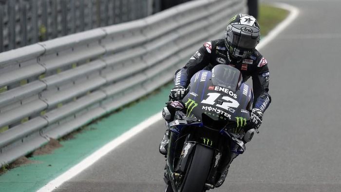 Maverick Vinales jadi pebalao tercepat di sesi kedua latihan bebas MotoGP AS 2019 (JUAN MABROMATA / AFP) Maverick Vinales jadi pebalao tercepat di sesi kedua latihan bebas MotoGP AS 2019 (JUAN MABROMATA / AFP)