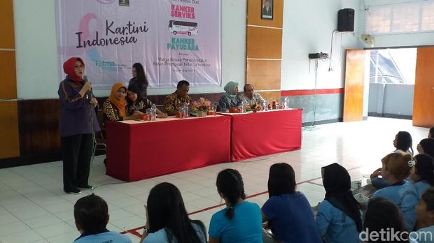 Vanessa Angel ikut penyuluhan bahaya kanker serviks/