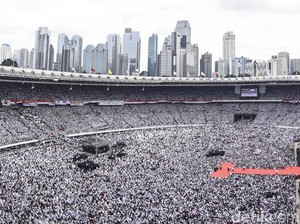 Jokowi Lantang di GBK: Pancasila Final, Rawat Kebinekaan