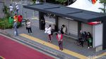 Jalan Sudirman Kembali Normal Usai Kampanye Jokowi