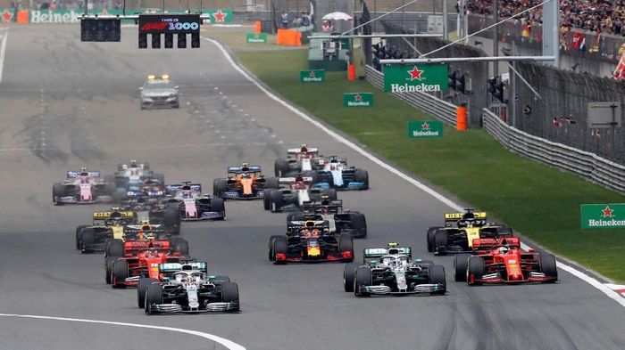 Formula 1 2020 menghadirkan 22 race dengan masuknya Grand Prix Vietnam dan Grand Prix Belanda. (Foto: Aly Song/Reuters)