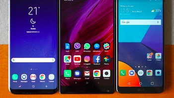 Mi Mix dibandingkan ponsel flagship lain pada zaman itu. Foto: Tech Advisor