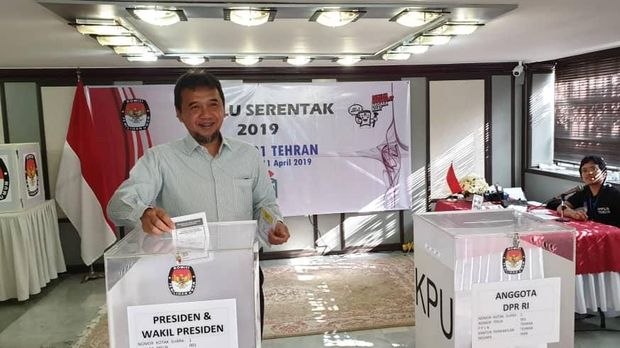 Partisipasi WNI di Iran Saat Pemilu 2019 Capai 96%