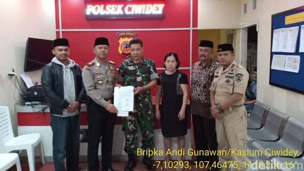 Polisi Buat Kapok Penjual Miras Dekat Polsek Ciwidey