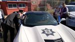 Mobil Sport Sitaan yang Jadi Mobil Polisi