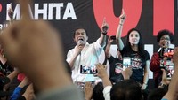 Acara deklarasi lintas suku dan agama untuk Jokowi-Maruf Amin ini digelar di gedung Gorga III Pondok Timur, Pengasinan, Jatimulya, Bekasi, Jawa Barat, Jumat (12/4/2019) malam. Foto: dok. Tim Alpha