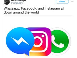 Facebook, WhatsApp dan Instagram Down Laris Jadi Meme