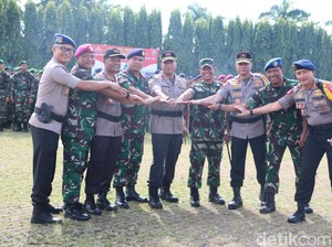 63 Ribu Personel Gabungan Siap Amankan TPS di Seluruh Lampung
