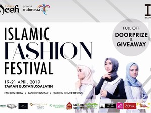 Aceh Bikin Islamic Fashion Festival, Hadirkan Zaskia Sungkar