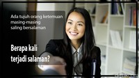 Asumsikan masing-masing hanya saling bersalaman satu kali. (Uyung/detikHealth)