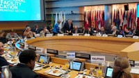 Ia menghadiri High-Level Breakfast Meeting on The International Finance Facility for Education (IFFEd), di markas besar World Bank, Washington DC, Amerika Serikat, Sabtu (14/4/2019). Foto: dok. Bappenas