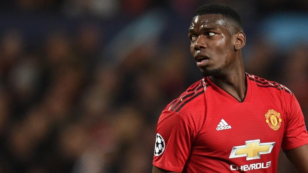 Pemain yang dikaitkan dengan Real Madrid, Paul Pogba. (Foto: Oli Scarff / AFP)