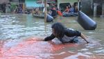 Aksi Teatrikal untuk Korban Banjir Dayeuhkolot