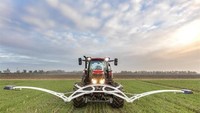 Traktor ini memiliki fitur precision farming. Istimewa/media.cnhindustrial.com.