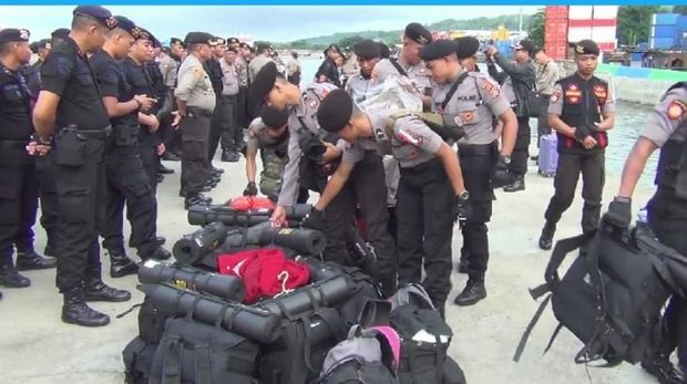 Polda Sultra Berangkatkan 3.500 Personel Pengaman TPS di 17 April