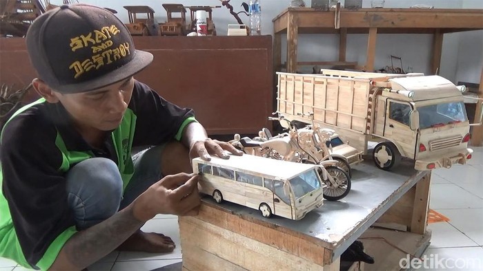 Cara Membuat Miniatur Truk  Dari Stik  Es  Krim  Membuat Itu