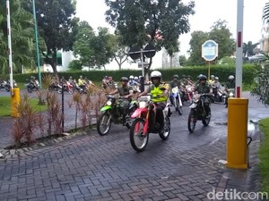 Masa Tenang Pemilu, Polri-TNI Patroli Keliling Kota Surabaya