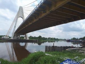 2 Pencuri Baut Jembatan Siak IV Pekanbaru Ditangkap