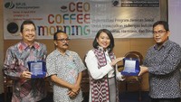 Acara tersebut juga menggelar diskusi membahas implementasi dan mewujudkan program jaminan sosial untuk mewujudkan hubungan industrial yang berkeadilan, harmonis dan dinamis. Foto: dok. BPJS Ketenagakerjaan