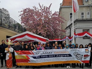 WNI di Kroasia Antusias Nyoblos, 90% Surat Suara Pemilu Terpakai