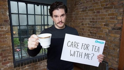 Gaya Kit Harington, si Jon Snow di GOT yang Hobi Ngopi dan Makan