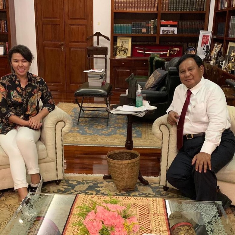Adik Ahok Bertemu Prabowo Adik Ahok Bertemu Prabowo