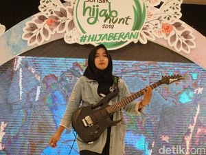 Tangis Bahagia Rocker Berhijab, Pemenang Sunsilk Hijab Hunt 2019 Padang