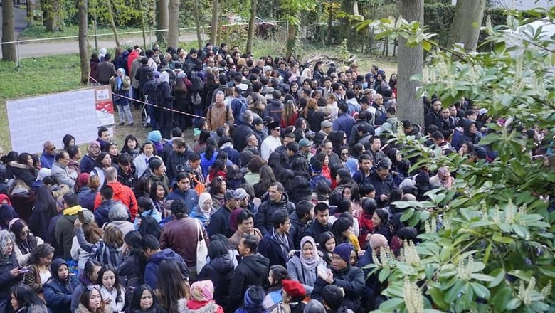 WNI di Den Haag Antre di TPS, Jumlah Pemilih Naik Drastis WNI di Den Haag Antre di TPS, Jumlah Pemilih Naik Drastis