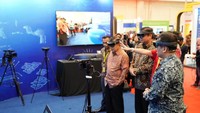 MR merupakan kombinasi antara virtual reality dan augmented reality. Istimewa/Jeri Wongiyanto/Setwapres.