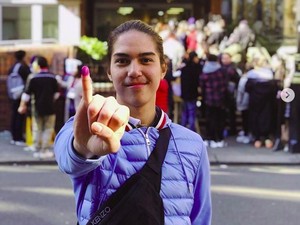 Doa El Rumi Pertama Ikut Pemilu dan Nyoblos di London
