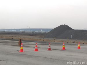 Ke Bandara Soetta, Menhub Cek Progres Proyek Runway 3