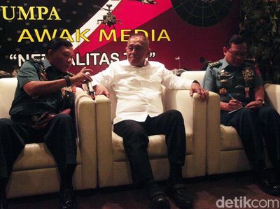 Menhan Ryamizard Ryacudu Bicara Soal Anggaran TNI