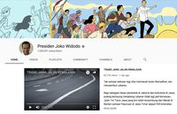 Akun Youtube Jokowi Tembus 1 Juta Subscriber!