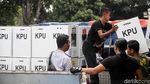 Logistik Pemilu di Kemayoran juga Mulai Didistribusikan
