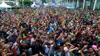 Tak hanya di Thailand, festival ini juga diselenggarakan di Laos, Kamboja dan Myanmar. Soe Zeya Tun/Reuters.