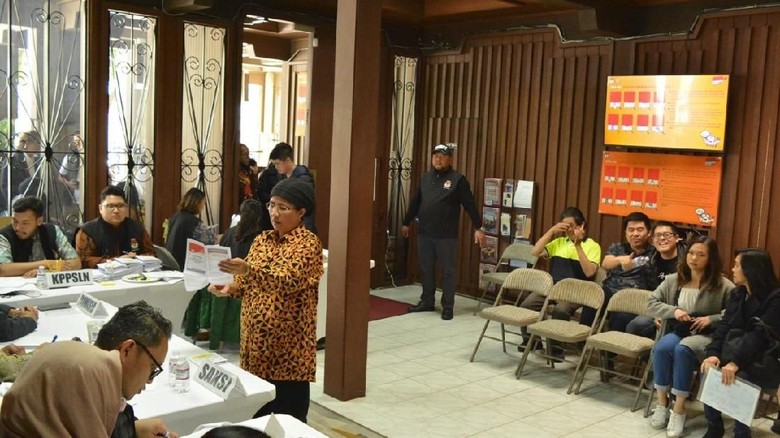 Pemilu RI di San Fransisco Lancar, Surat Suara di TPS Terpakai 100% Pemilu RI di San Fransisco Lancar, Surat Suara di TPS Terpakai 100%