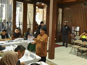 Pemilu RI di San Fransisco Lancar, Surat Suara di TPS Terpakai 100%