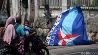 Penurunan APK tersebut dilakukan karena telah memasuki hari tenang Pemilu 2019.